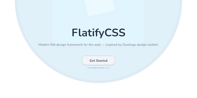 FlatifyCSS